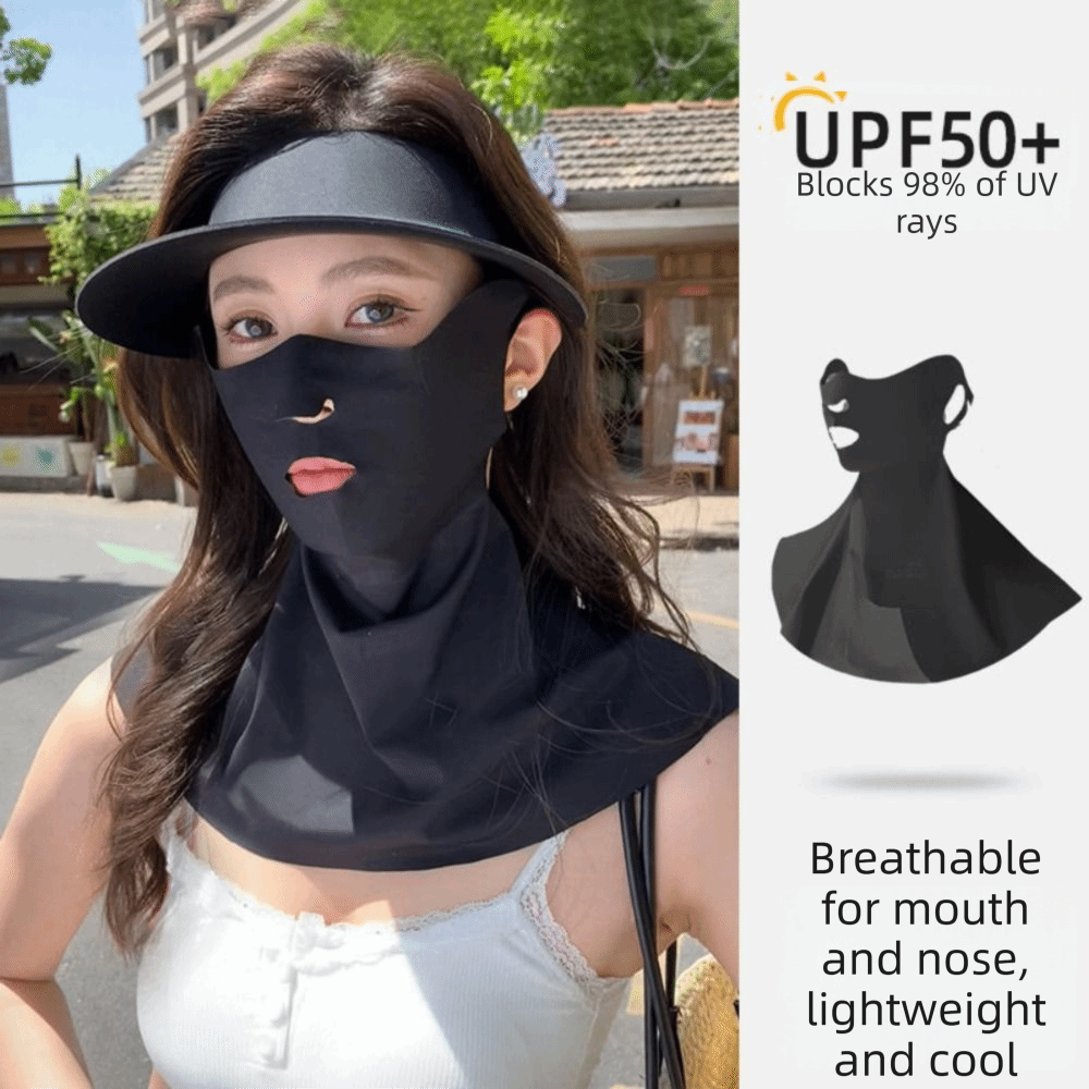 Sports Mask Breathable - قناع واقٍ من الشمس قابل للتنفس،