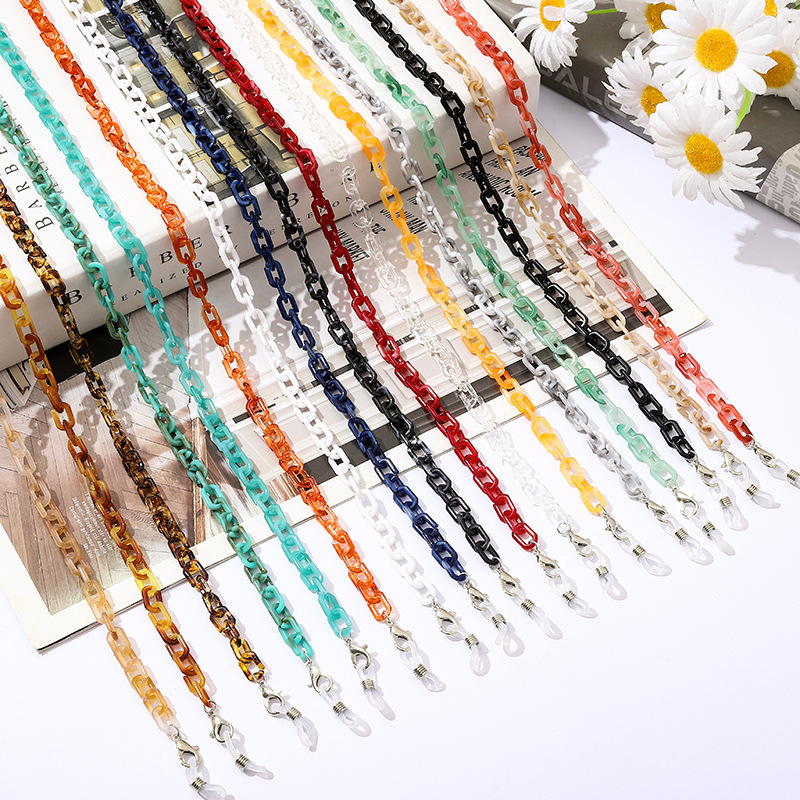 Mask Chain Holder - 2021 حار أزياء النساء الاكريليك نظارات
