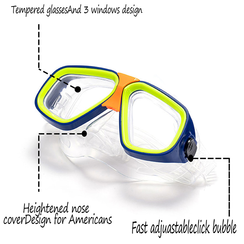 الكبار الاطفال الغوص حملق قناع - مراجعة Anti Pollution Mask وسعره