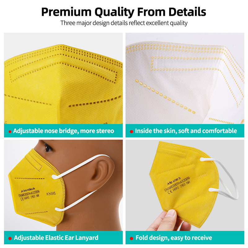 قناع الوجه عطاء الله ffp2 kn95 - مراجعة Disposable Surgical Mask وسعره