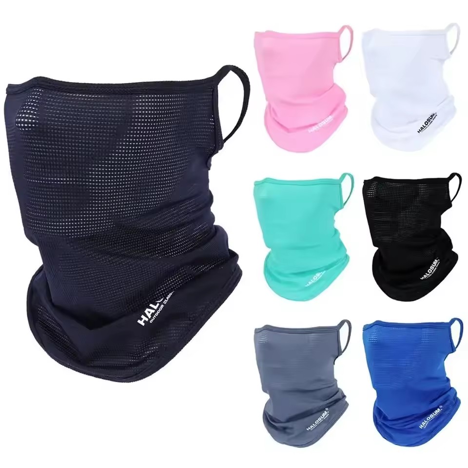 قناع وجه كامل من الحرير الجليد - مراجعة Sports Mask Breathable وسعره