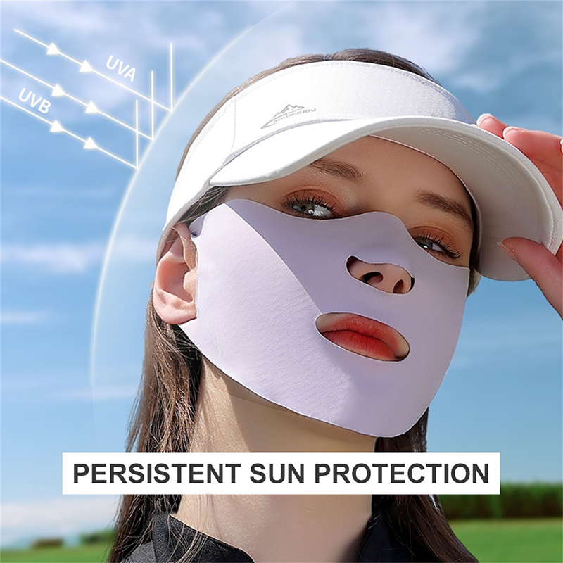 قناع واقي من الشمس من الحرير ا - مراجعة Sports Mask Breathable وسعره