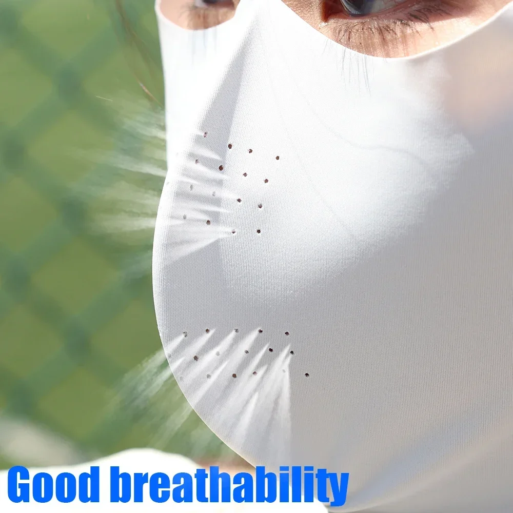 قناع وجه من الحرير الجليدي للح - مراجعة Sports Mask Breathable وسعره