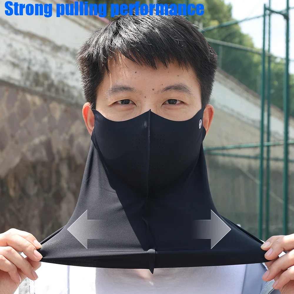 قناع وجه من الحرير الجليدي للح - مراجعة Sports Mask Breathable وسعره